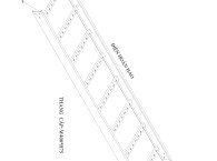 Thang cáp W400 H75